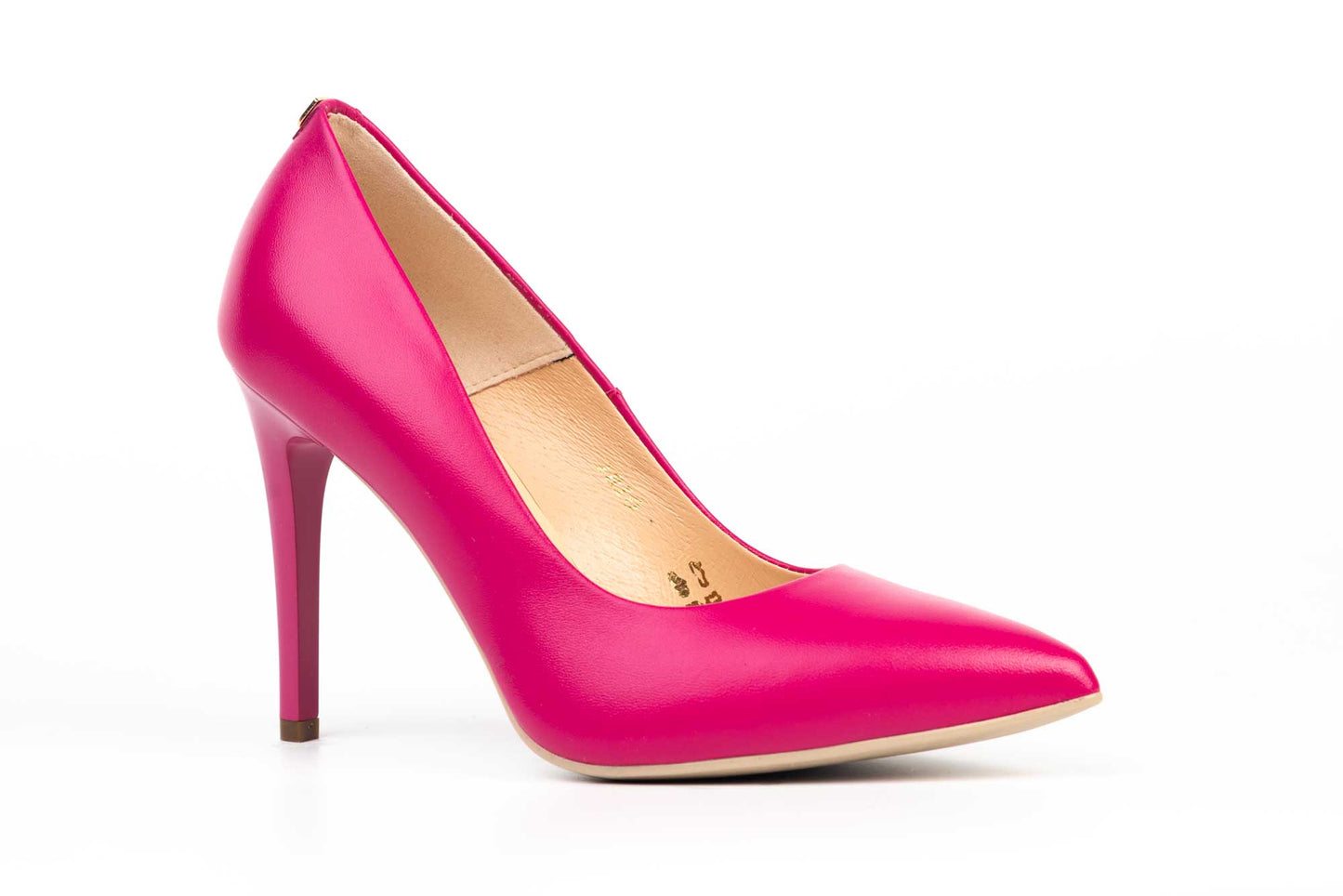 Pantofi de dama din piele naturală SALA 1810 fuxia