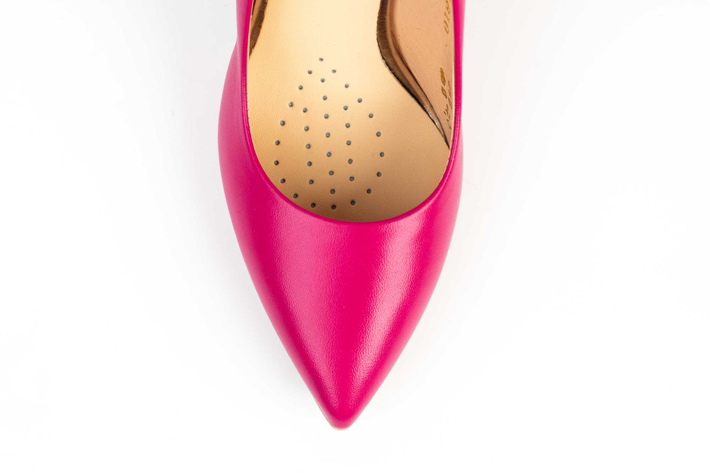 Pantofi de dama din piele naturală SALA 1810 fuxia