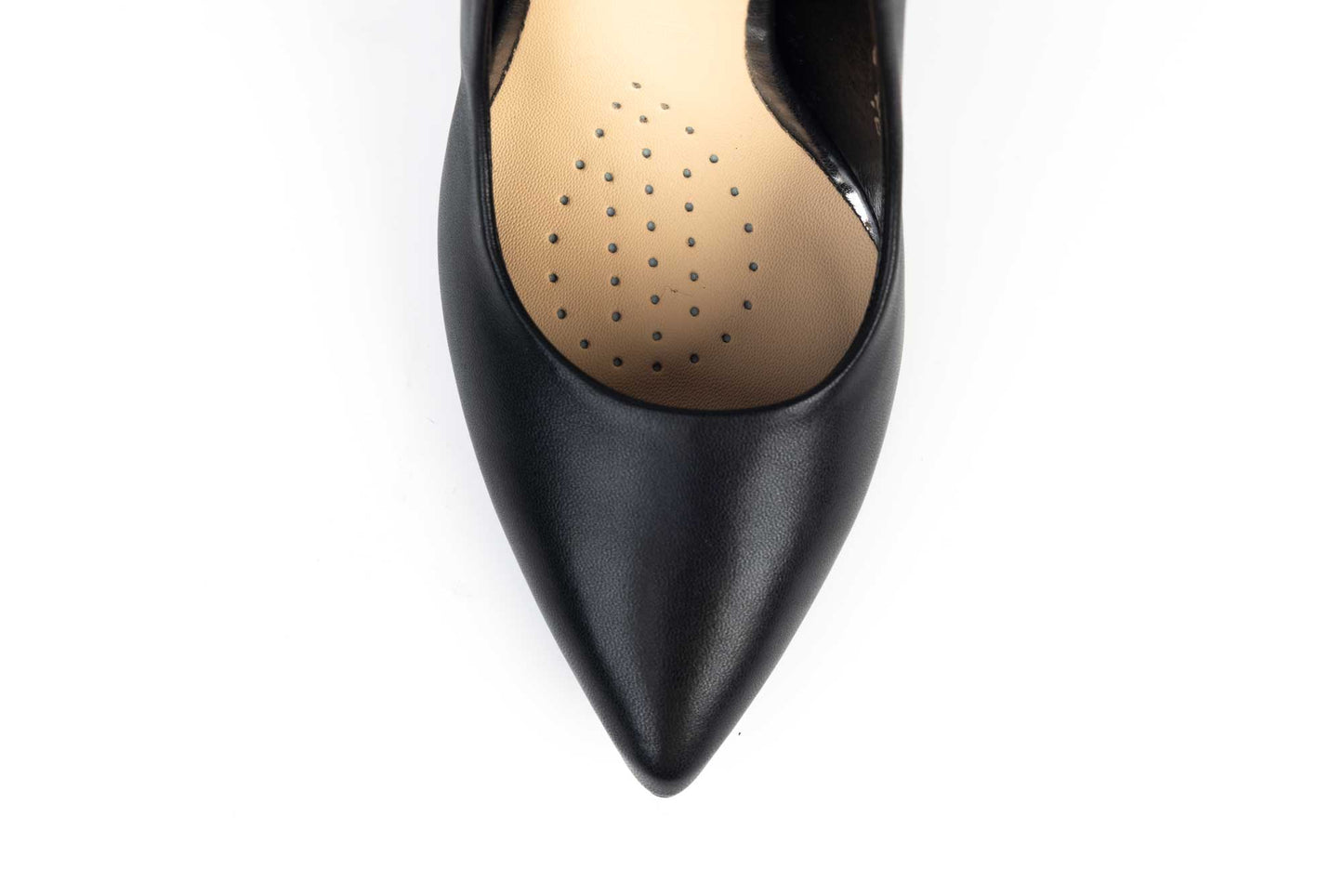 Pantofi dama eleganti SALA 1810 negru box din piele naturală.