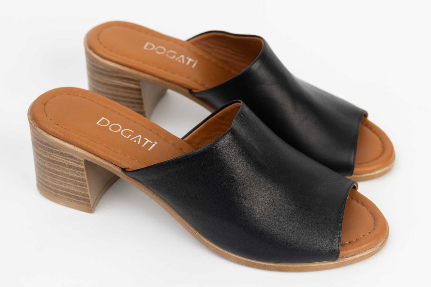 Women's genuine leather clogs 1107 N