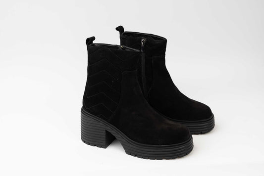 Women's casual boots made of genuine suede leather DOGATI 40-413 N vel