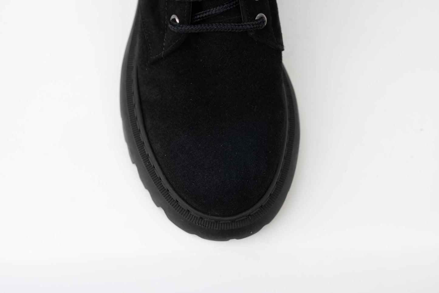 Women's genuine leather boots NIKE 809 N velour