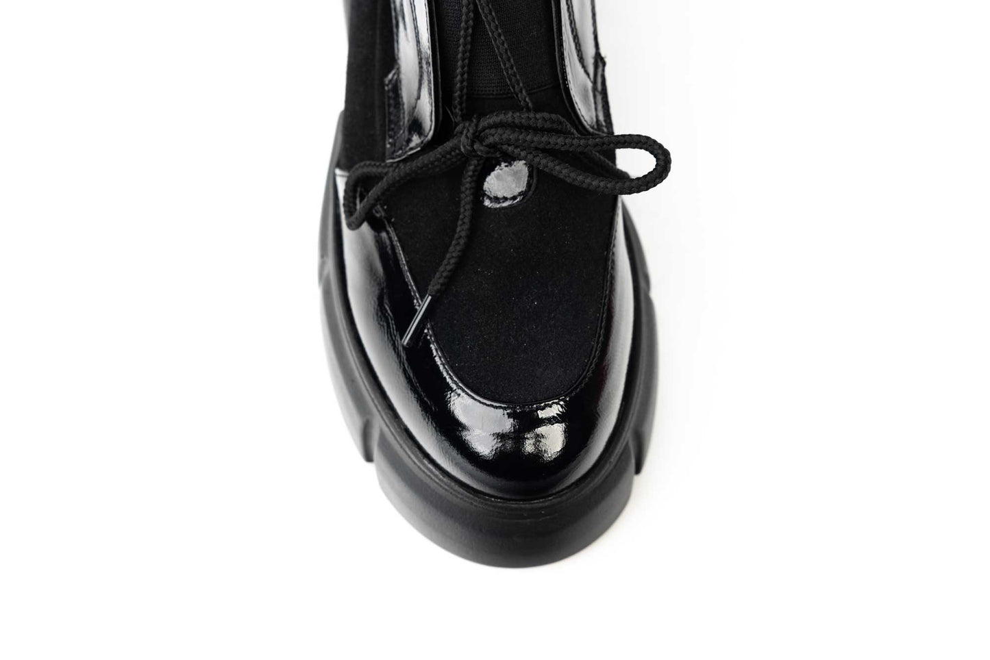 Women's boots NIKE 821 N vel lac genuine leather