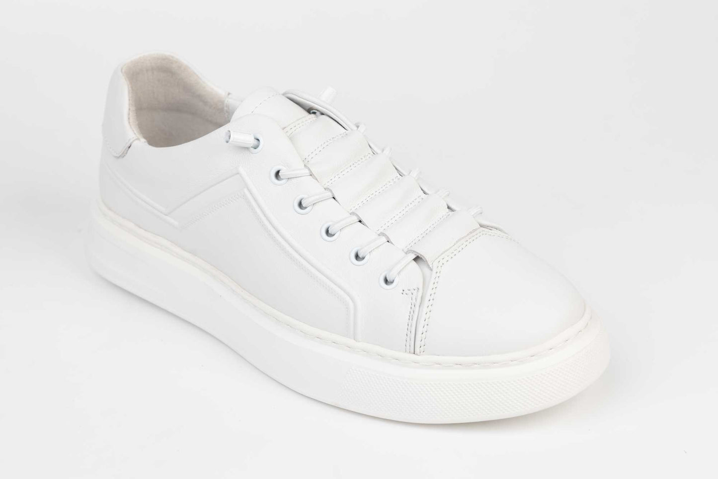Pantofi casual din piele naturală FILLIPO 312 alb