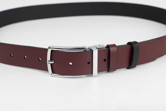 Men's belt SERENIA Yanus N Bordeaux