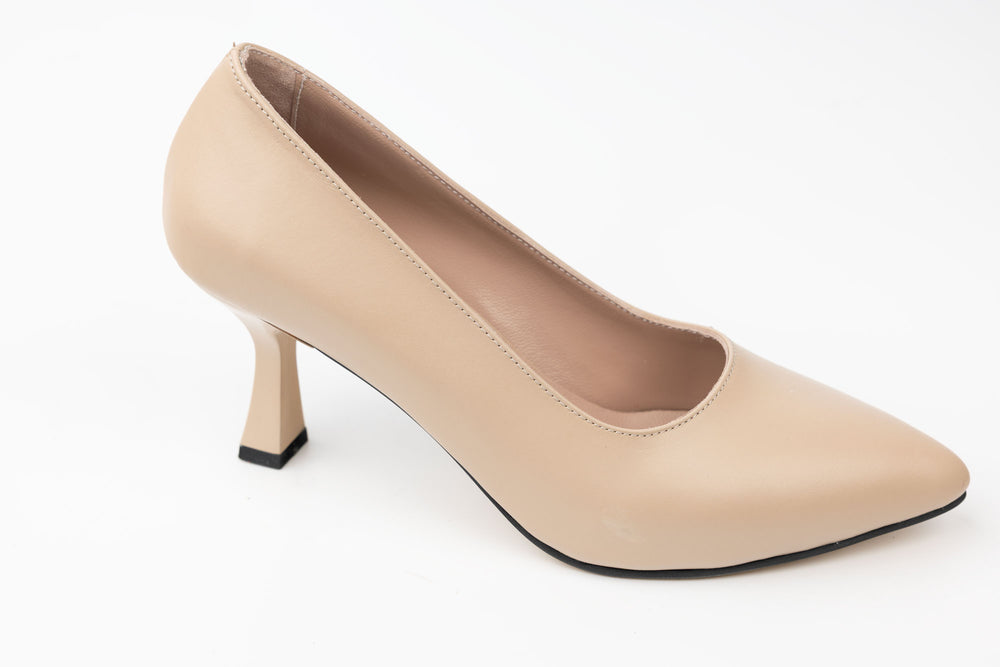 Pantofi damă piele naturală LSD 714 vizon