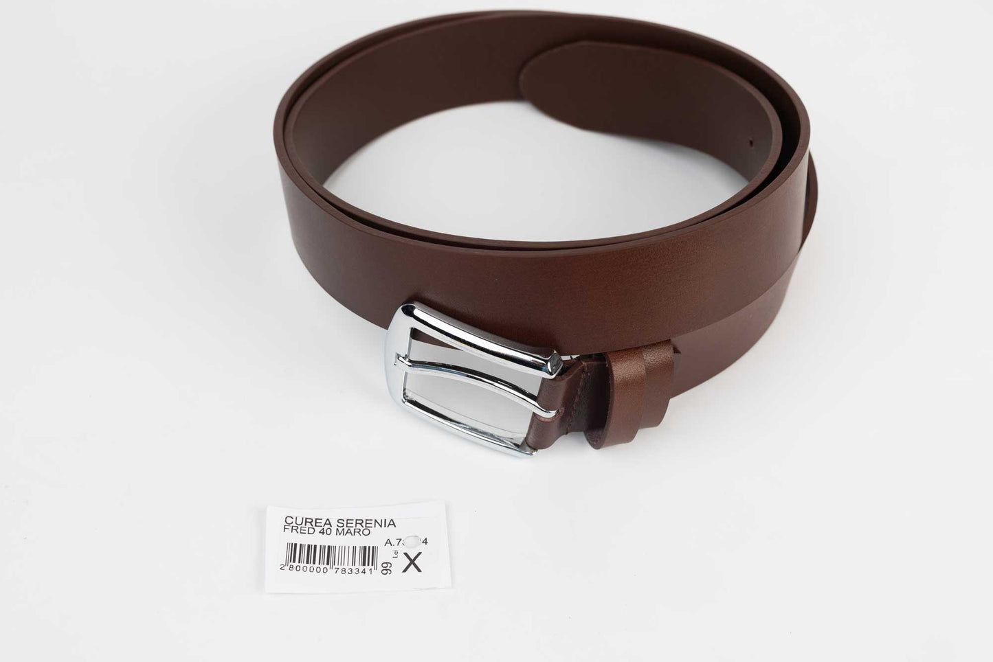 Men's belt SERENIA FRED 40 Brown