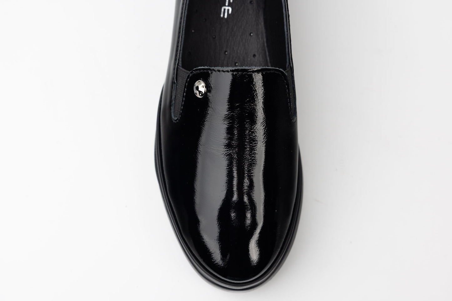 Women's orthopedic genuine leather shoes 76 N lacquer