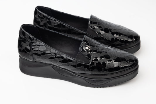 Women's genuine leather shoes LSD 76 N croco