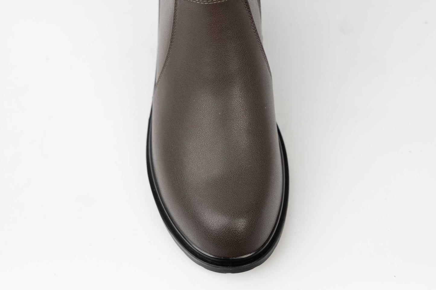 Women's boots made of genuine leather FORMAZIONE 80235 Brown