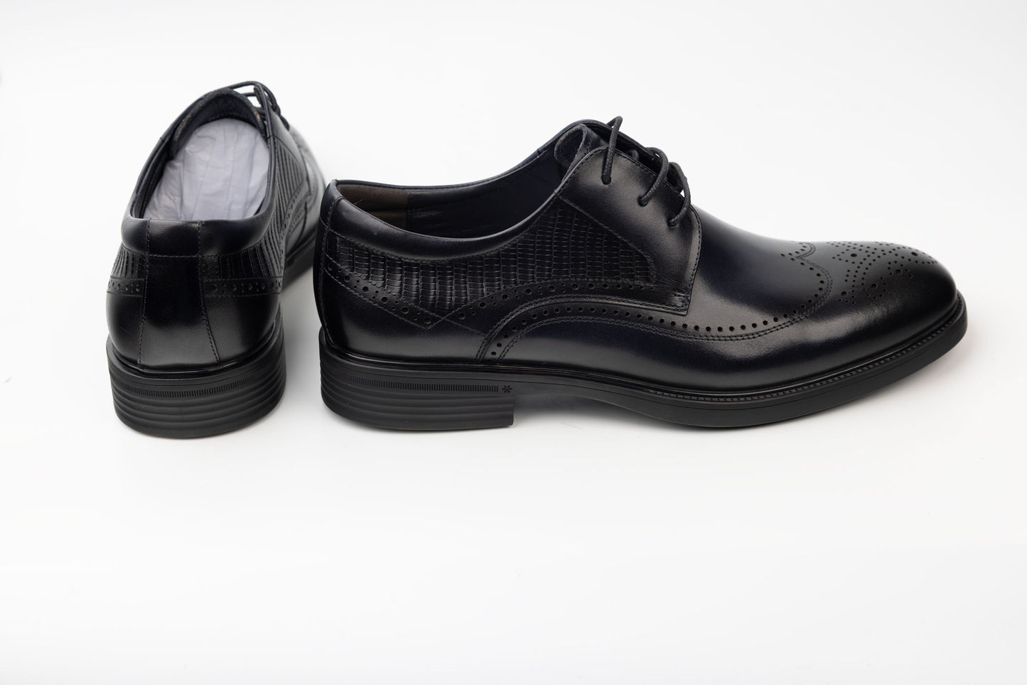 Pantofi bărbați piele naturală ELDEMAS 131-21 Blue