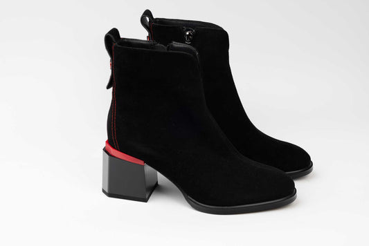 Elegant women's boots, natural leather JOSE SIMON 9745 N vel