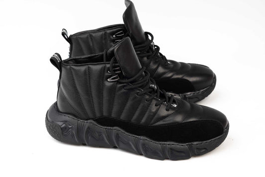 Men's casual boots made of natural leather FRANCO GERARDO 2008 N