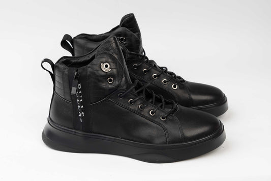 Men's casual boots made of genuine leather FRANCO GERARDO 6165 N