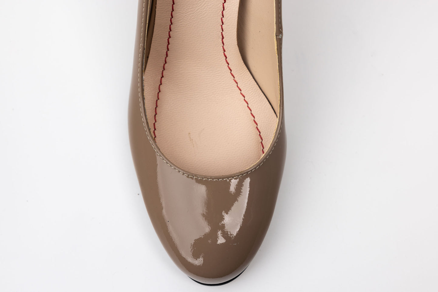 Pantofi dama piele naturală lac GIULIO 96 C trupe auriu