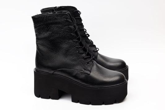 Women's boots, genuine leather PERLA 803 N box