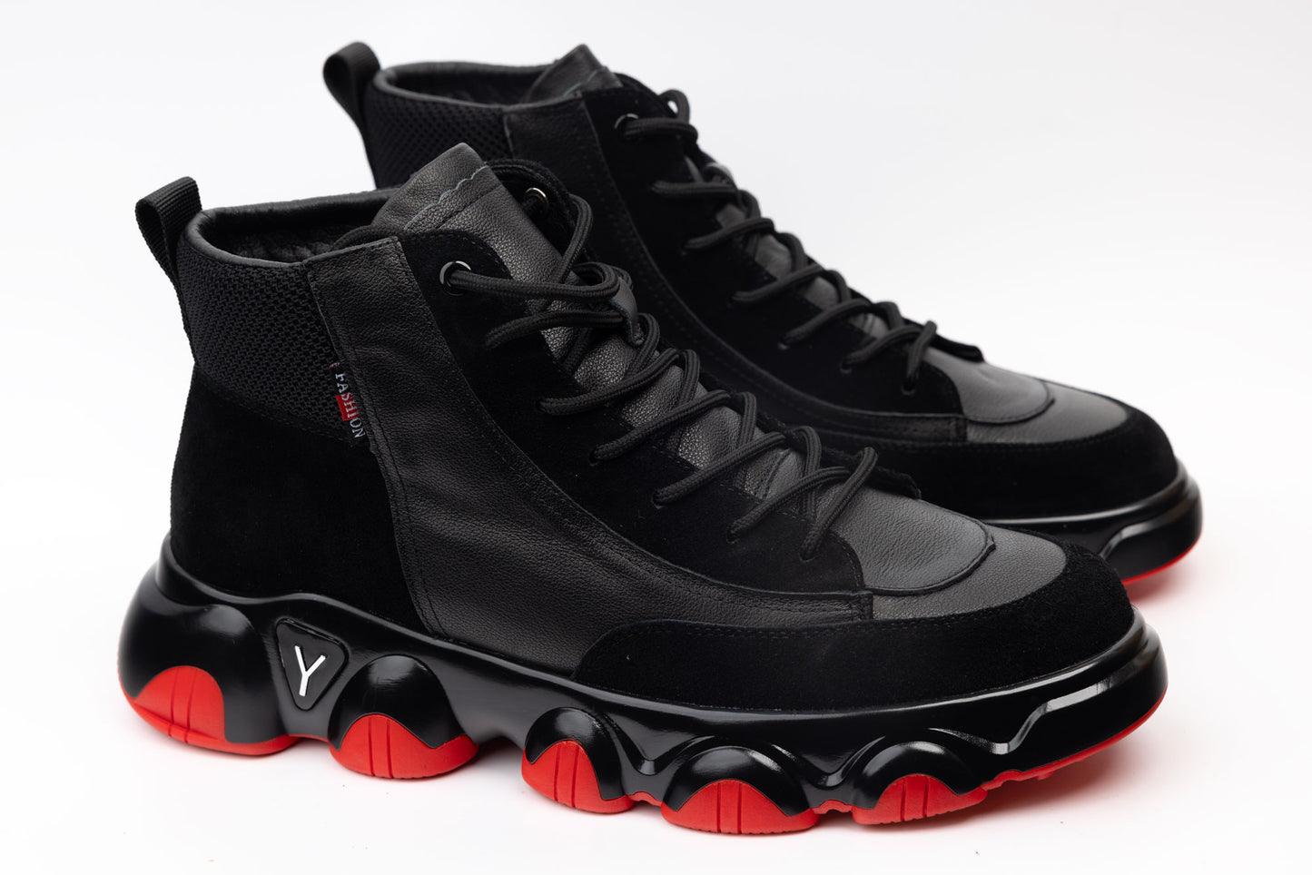 Ghete barbati casual piele naturala FRANCO GERARDO 1006 NR vel