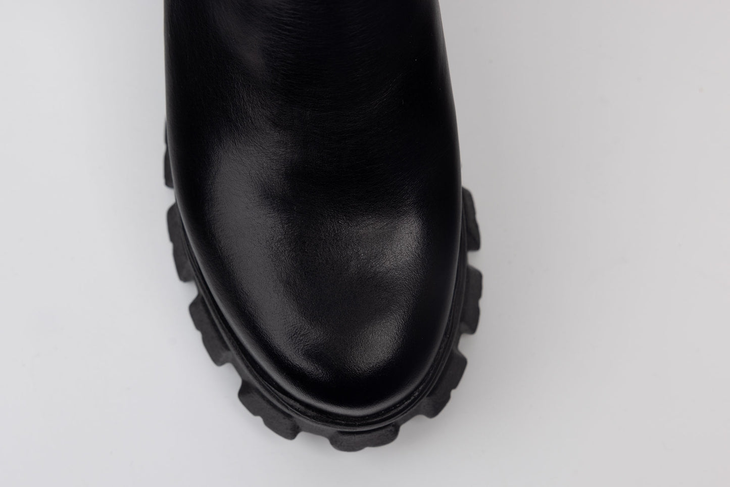 Women's casual boots made of natural leather PERLA