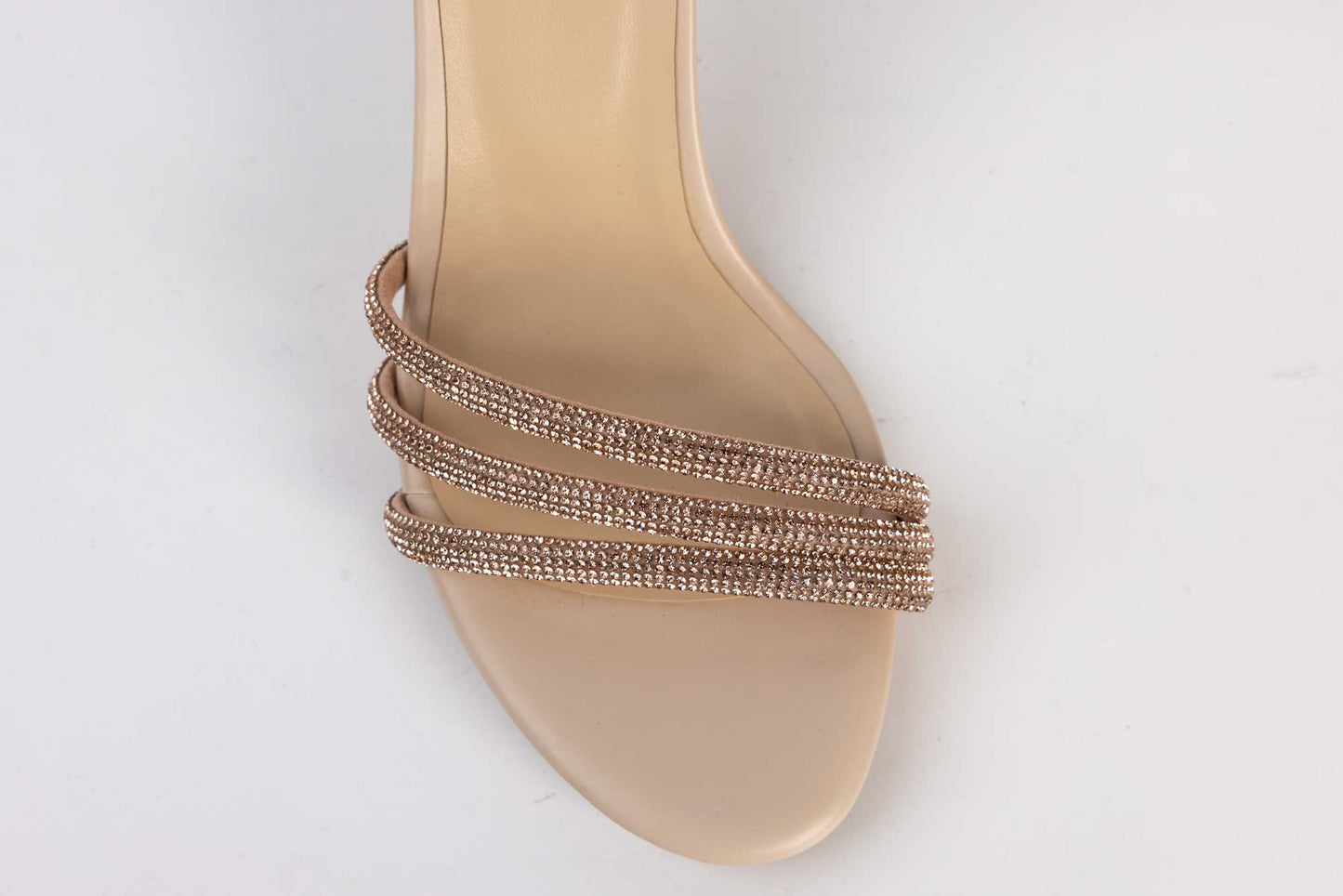 Women's eco-leather sandals KARIN 503 Cream