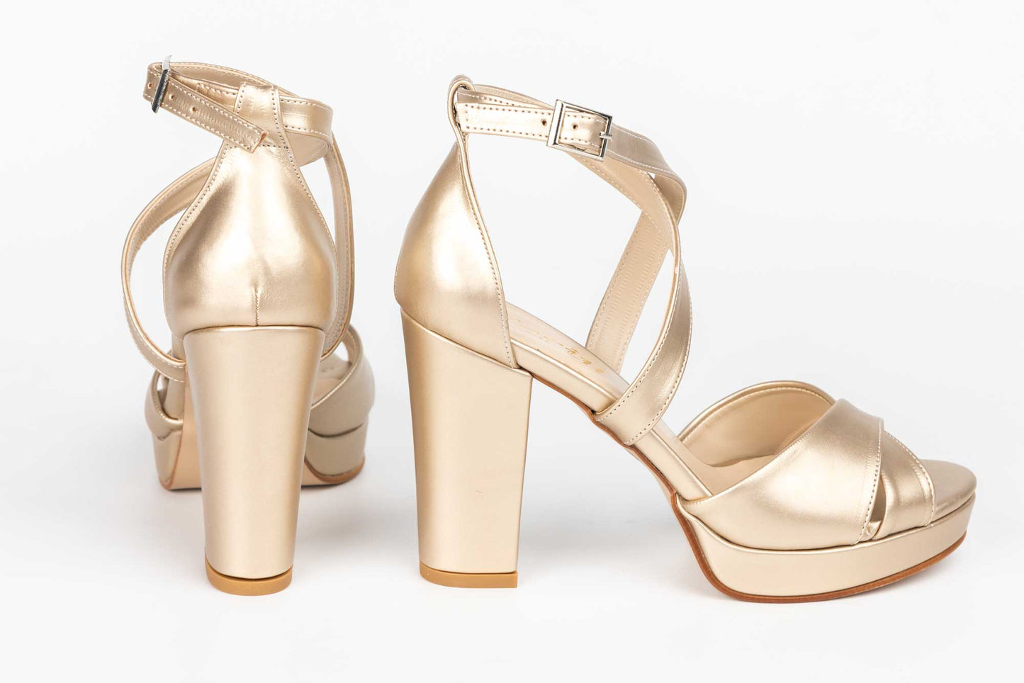Sandale dama elegante piele ecologica KARIN 6292 auriu