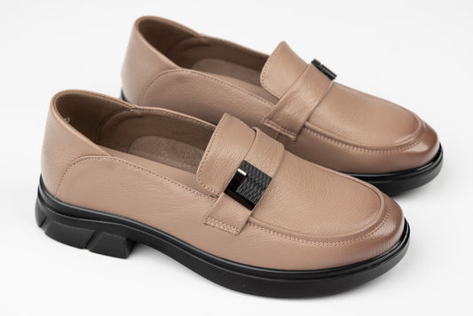 Pantofi dama piele naturală casual FORMAZIONE 221 Apricot