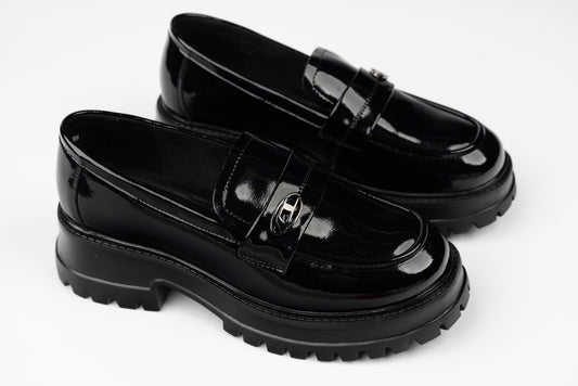 Pantofi dama piele naturală S 2312 L N lac