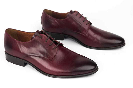 Men's genuine leather shoes RIVA 2964 Bordeaux