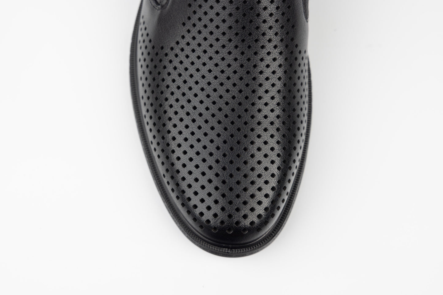 Men's shoes genuine leather JOHAN 405-19 N perf