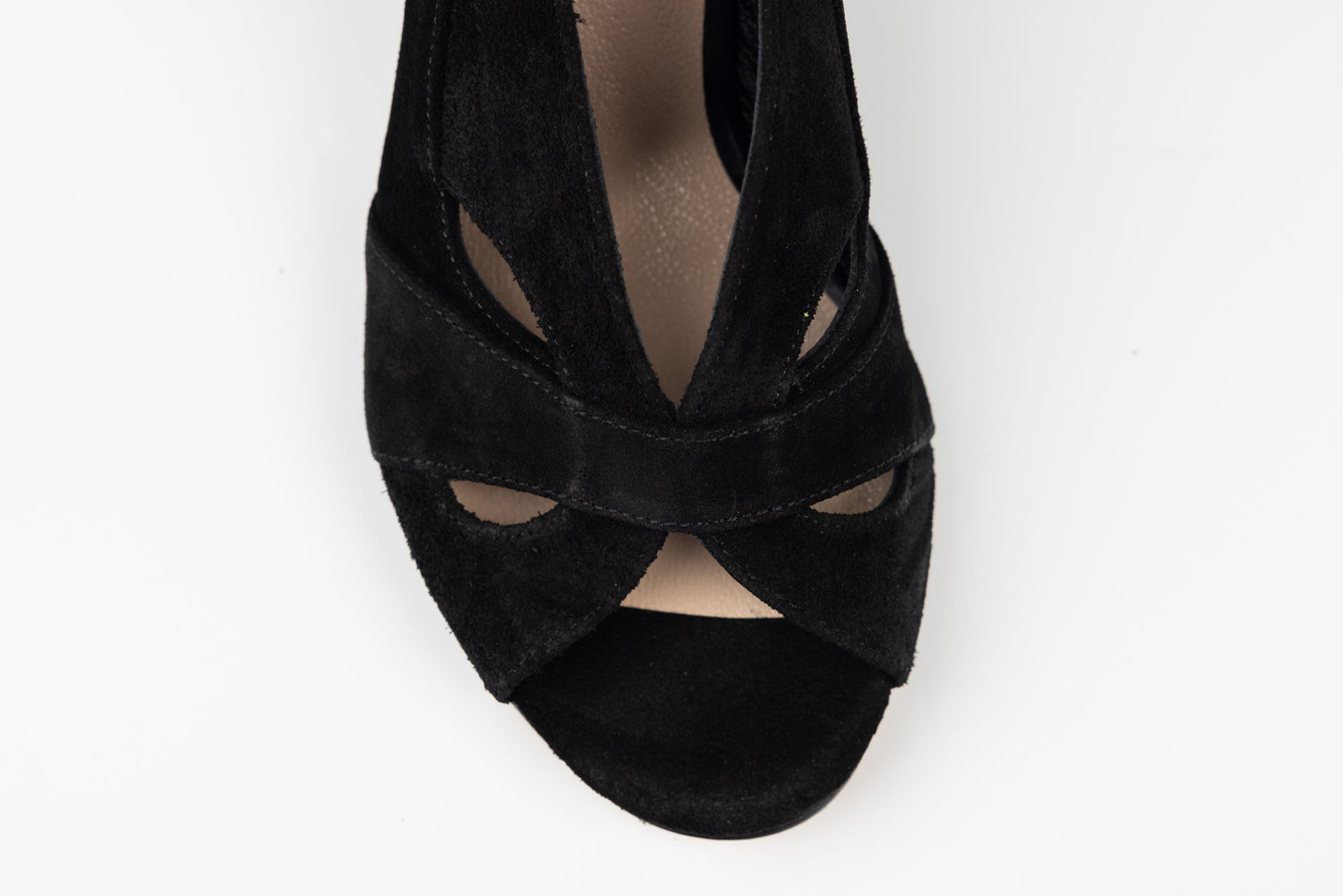 Women's sandals, genuine leather LSD 560 N velour