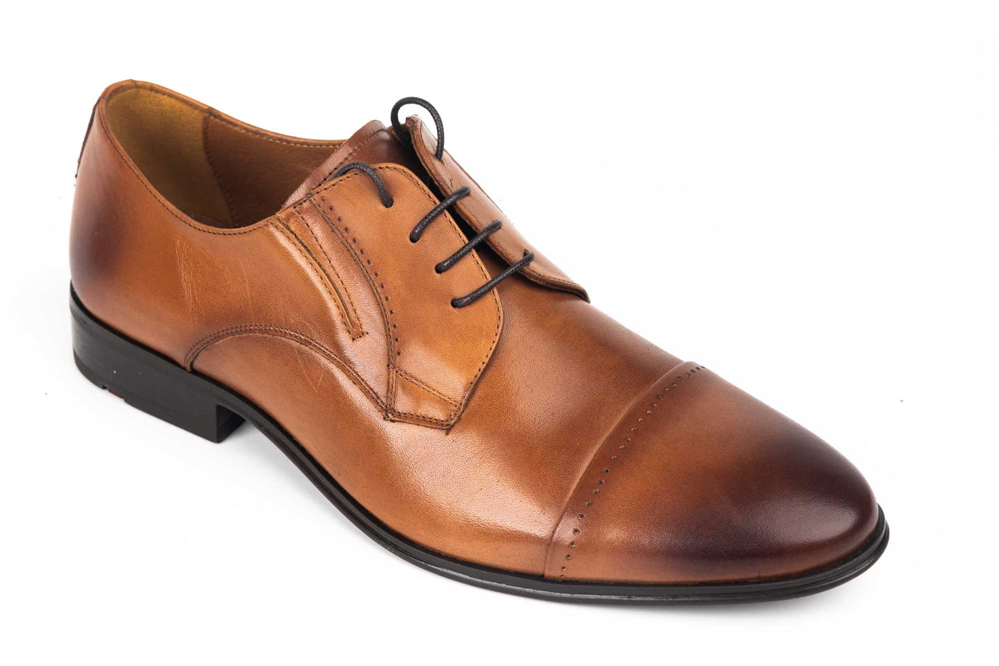 Pantofi barbati piele naturala RIVA 6850 Coniac