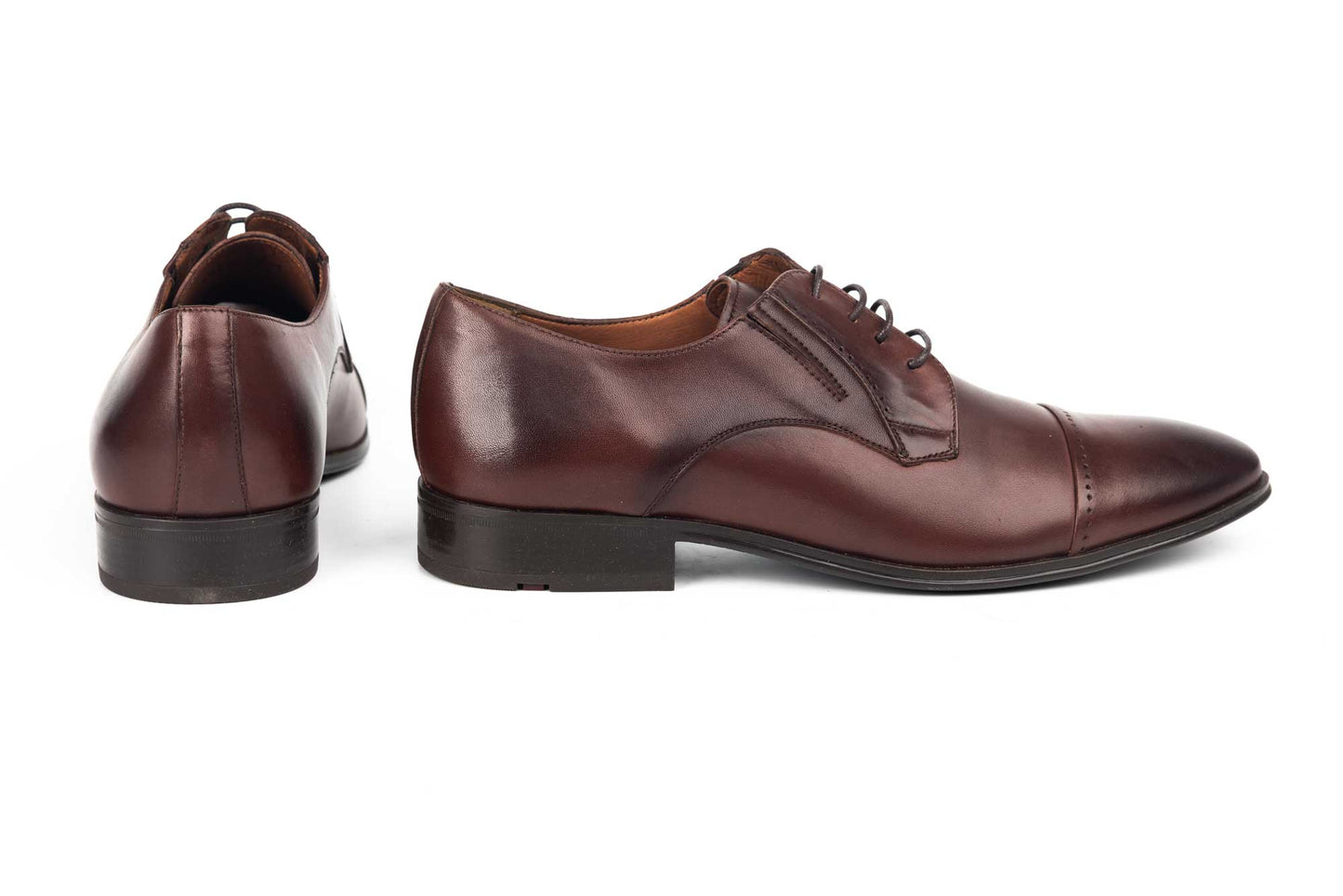 Pantofi barbati piele naturala RIVA 6850 Maro