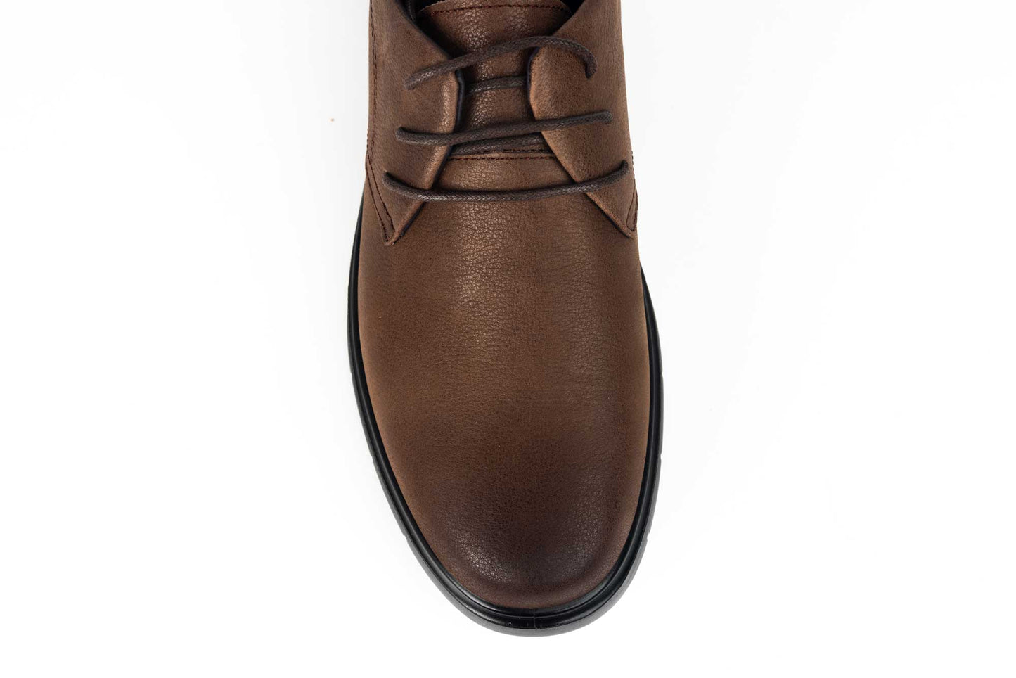 Men's casual shoes made of genuine leather MELS 2533 brown