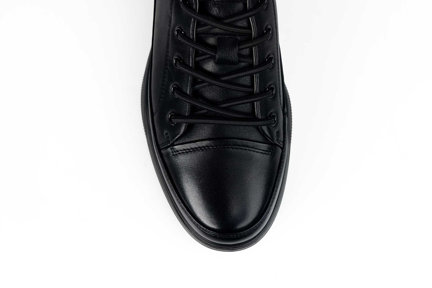 Men's casual shoes made of genuine leather MELS 102533 Black