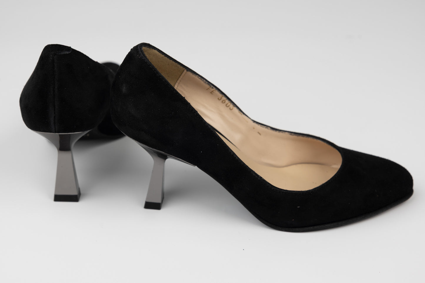 Pantofi dama piele naturală întoarsă PERLA 3685 N VEL