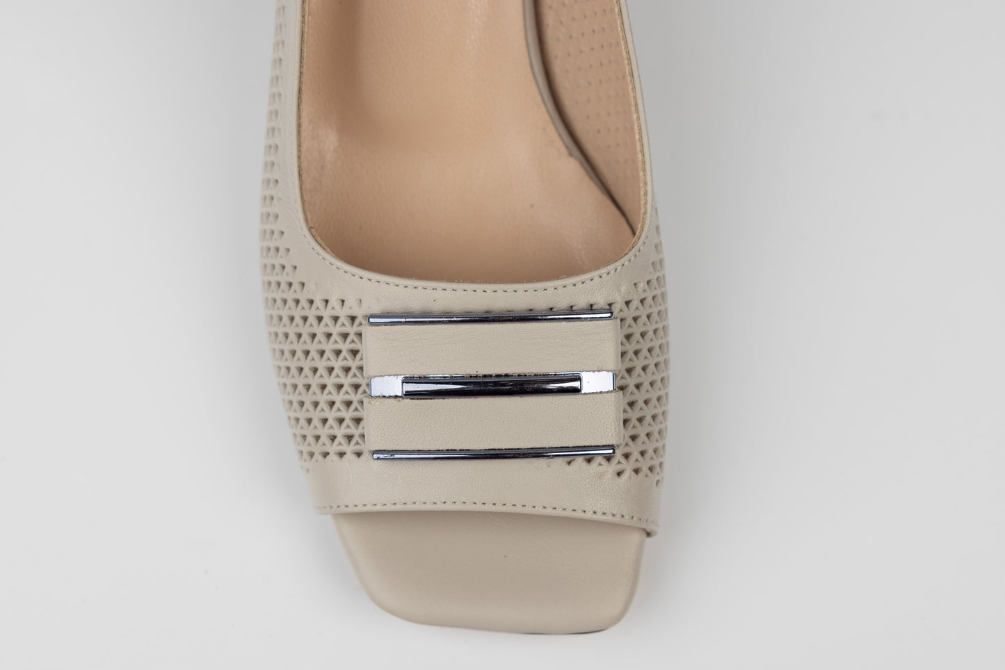 Women's genuine leather sandals LSD 434 Mink