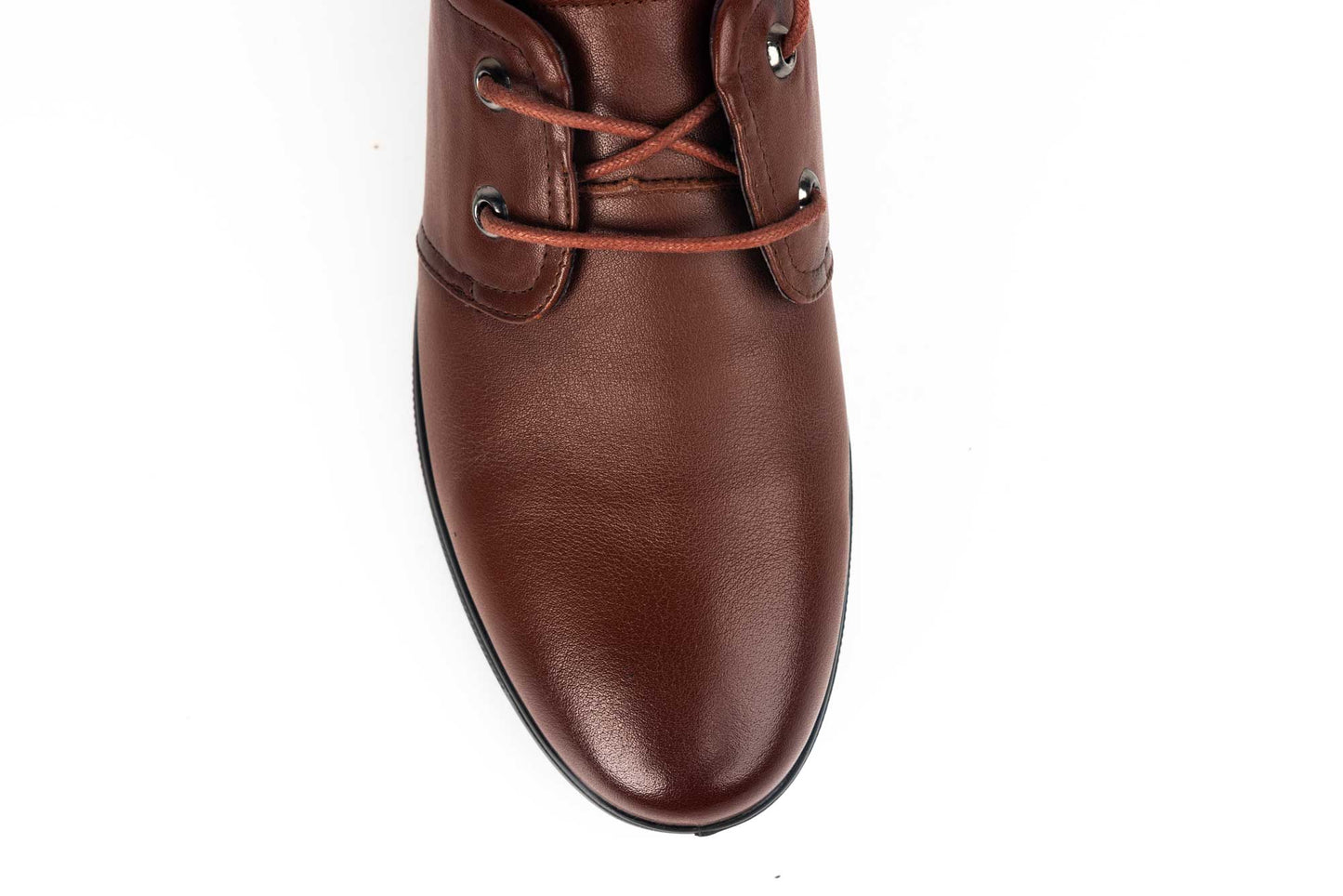 Men's genuine leather shoes MELS 57668 Brown