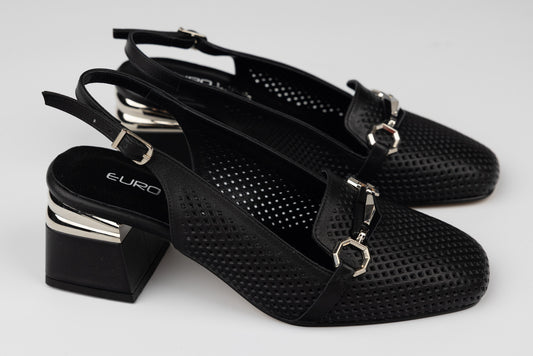 Women's genuine leather LSD cut-out shoes 3000 N