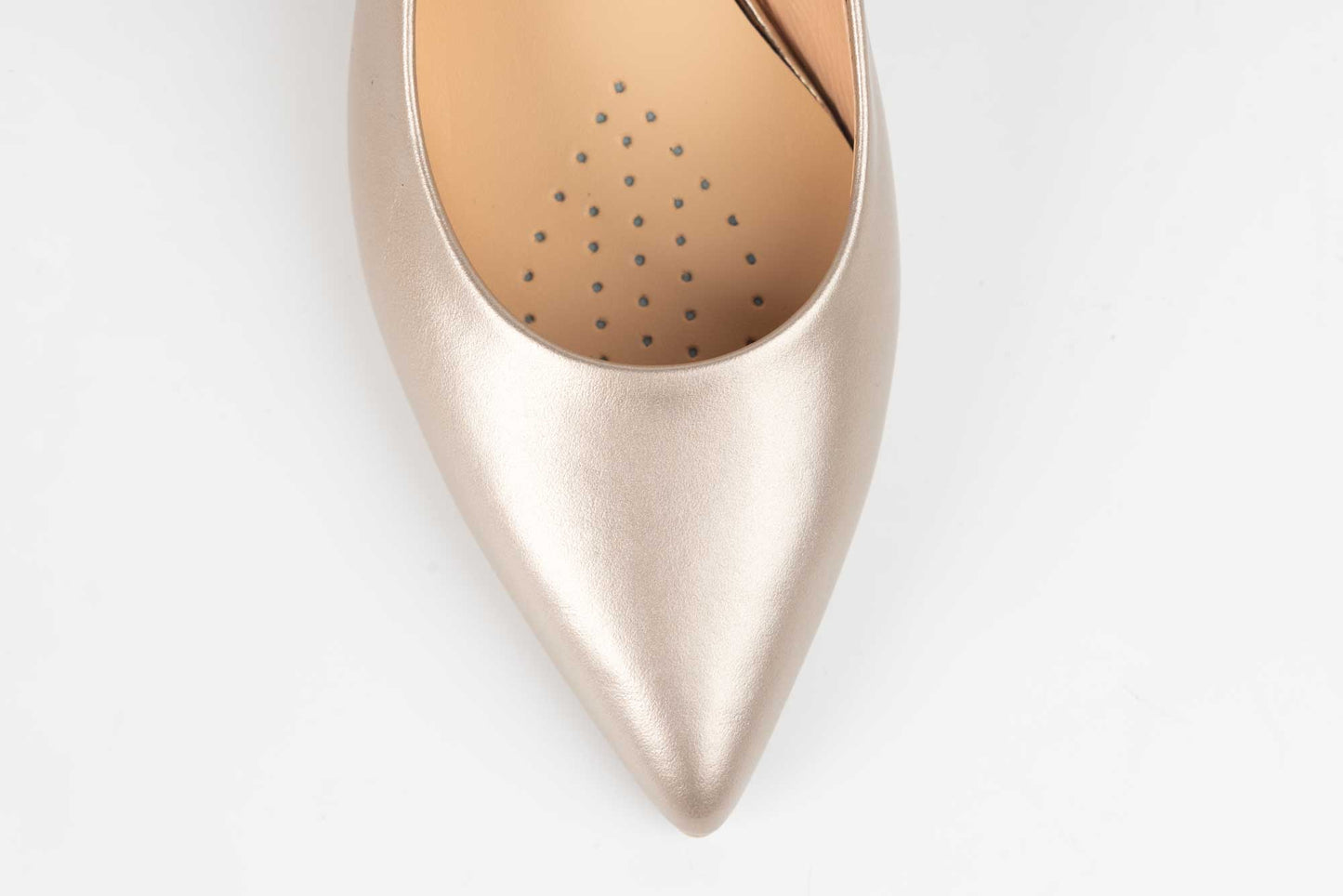 Pantofi dama eleganti de piele naturală SALA 1105 auriu