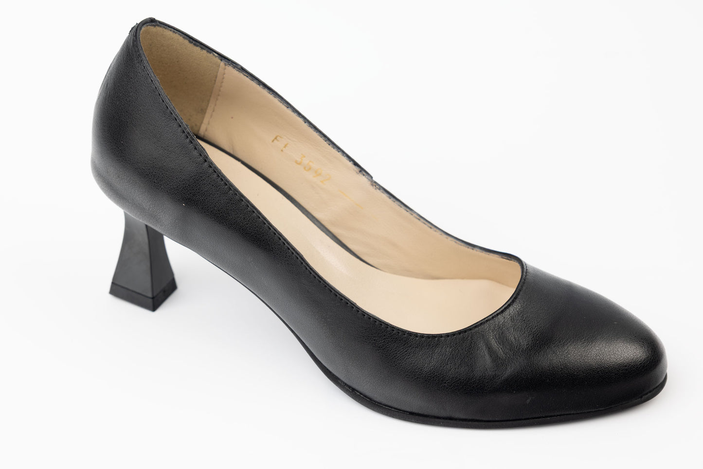 Pantofi dama piele naturală PERLA 3592 N box