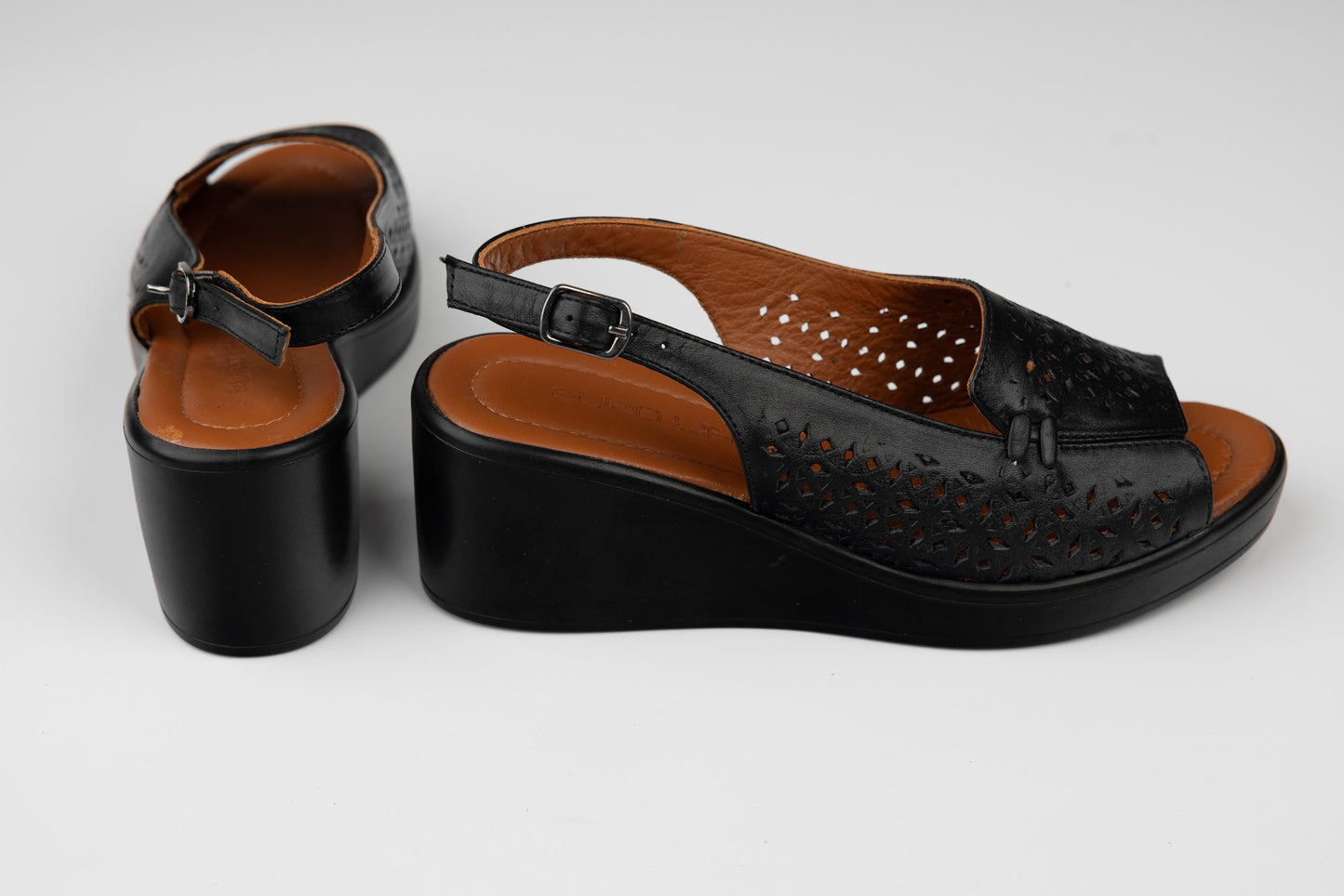 Women's genuine leather sandals LSD 710 N