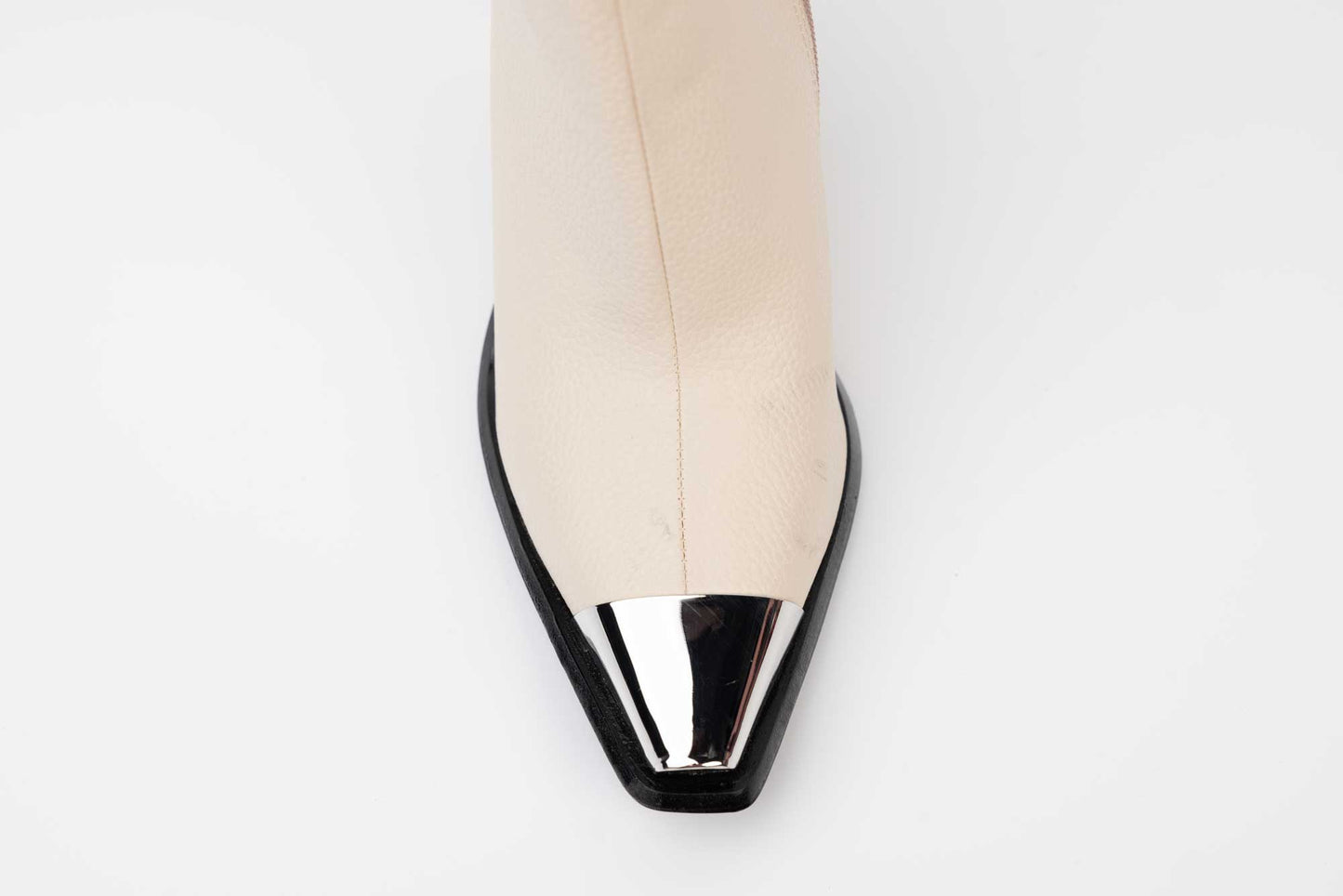 Women's casual boots made of eco-leather LONDON 5720-24 Beige