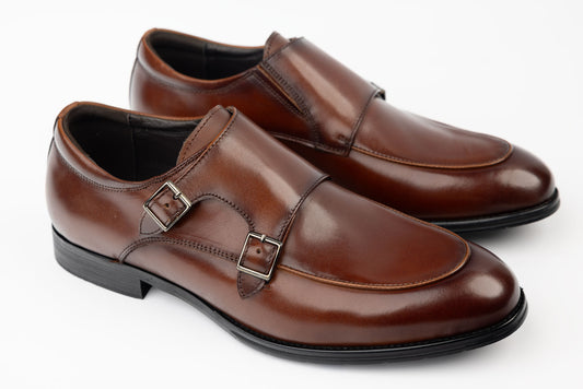 Men's shoes natural leather JOHAN 14626 N