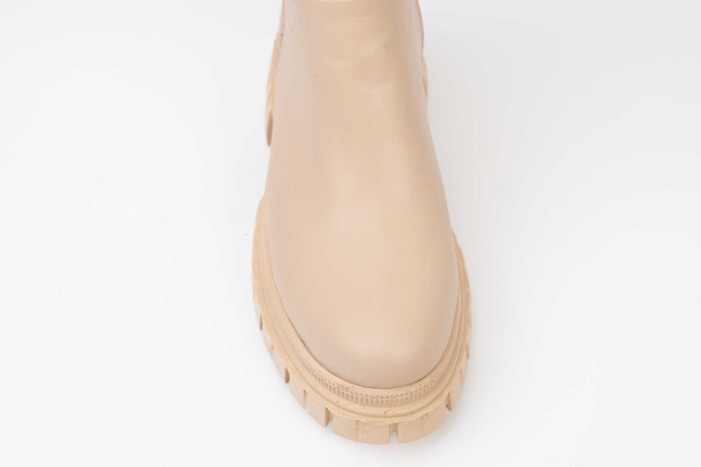 Women's boots eco-leather premium LONDON 400-17 Beige