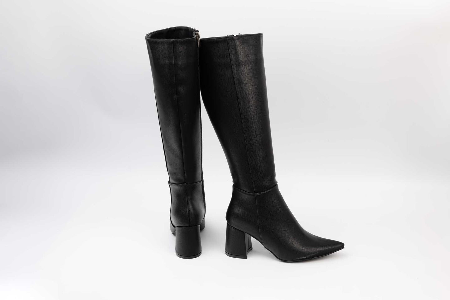 Cizme dama elegante piele eco premium LONDON 1101-23 N box