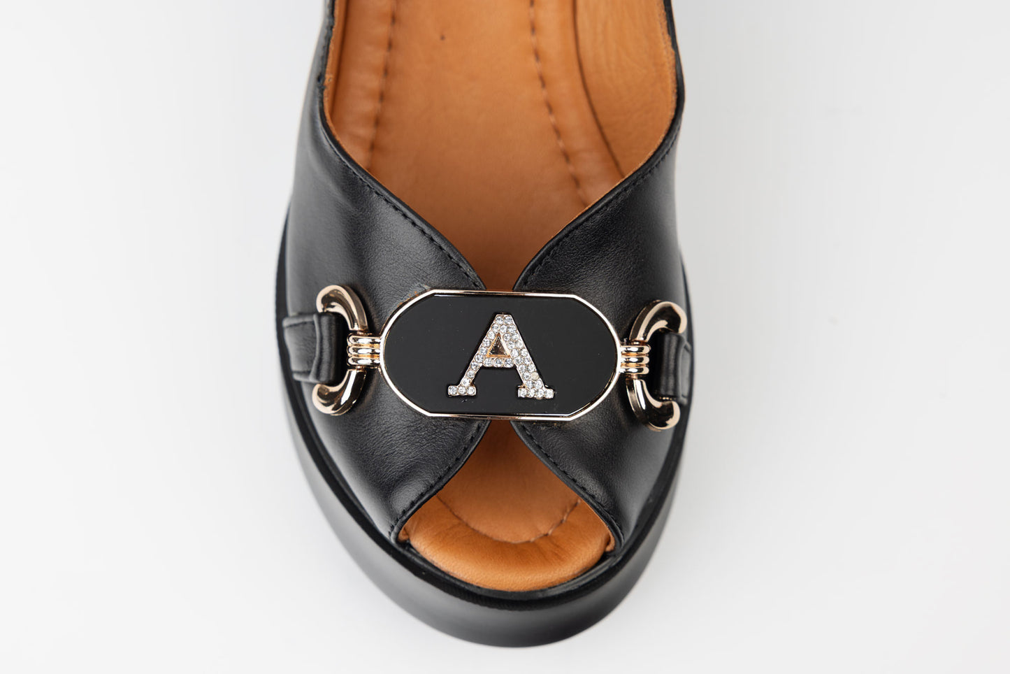 Women's casual sandals made of genuine leather LSD 330 N