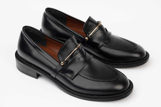 Pantofi dama casual piele eco premium LONDON 1040-15 N