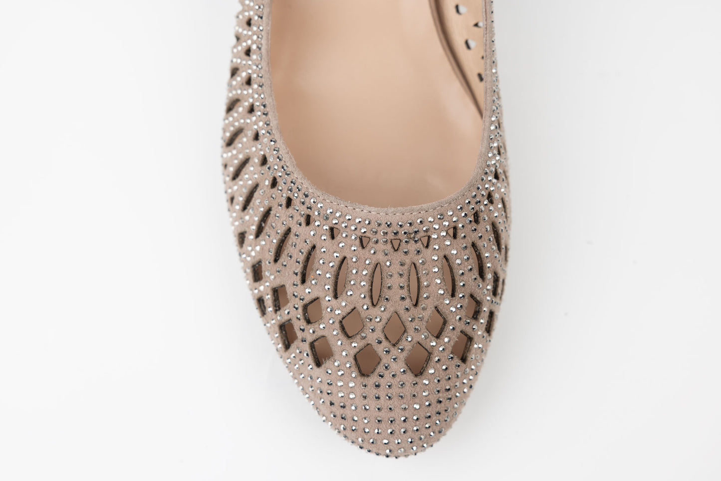 Women's genuine leather shoes BETINA 2523 Grey