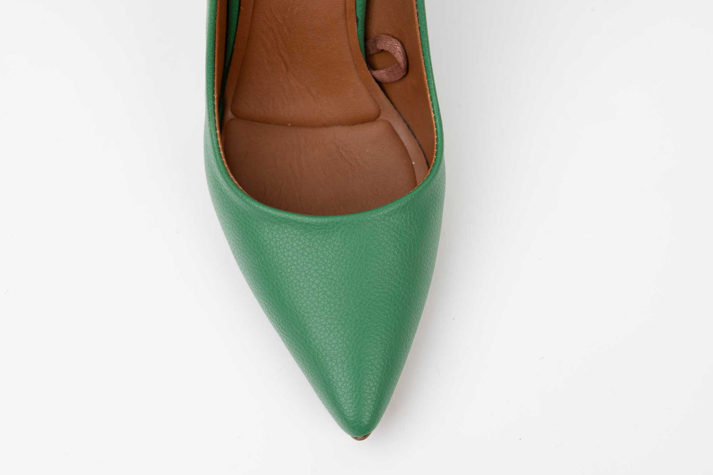 Women's shoes eco-leather premium LONDON 1900-14 Green