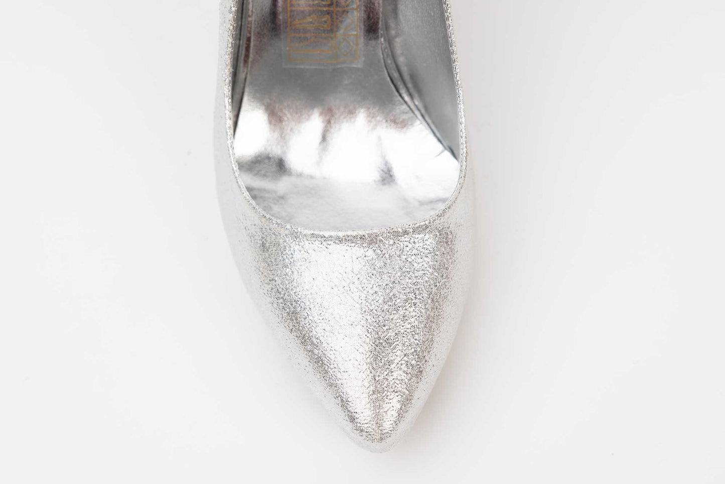 Women's premium eco leather shoes Karin 210 Silver