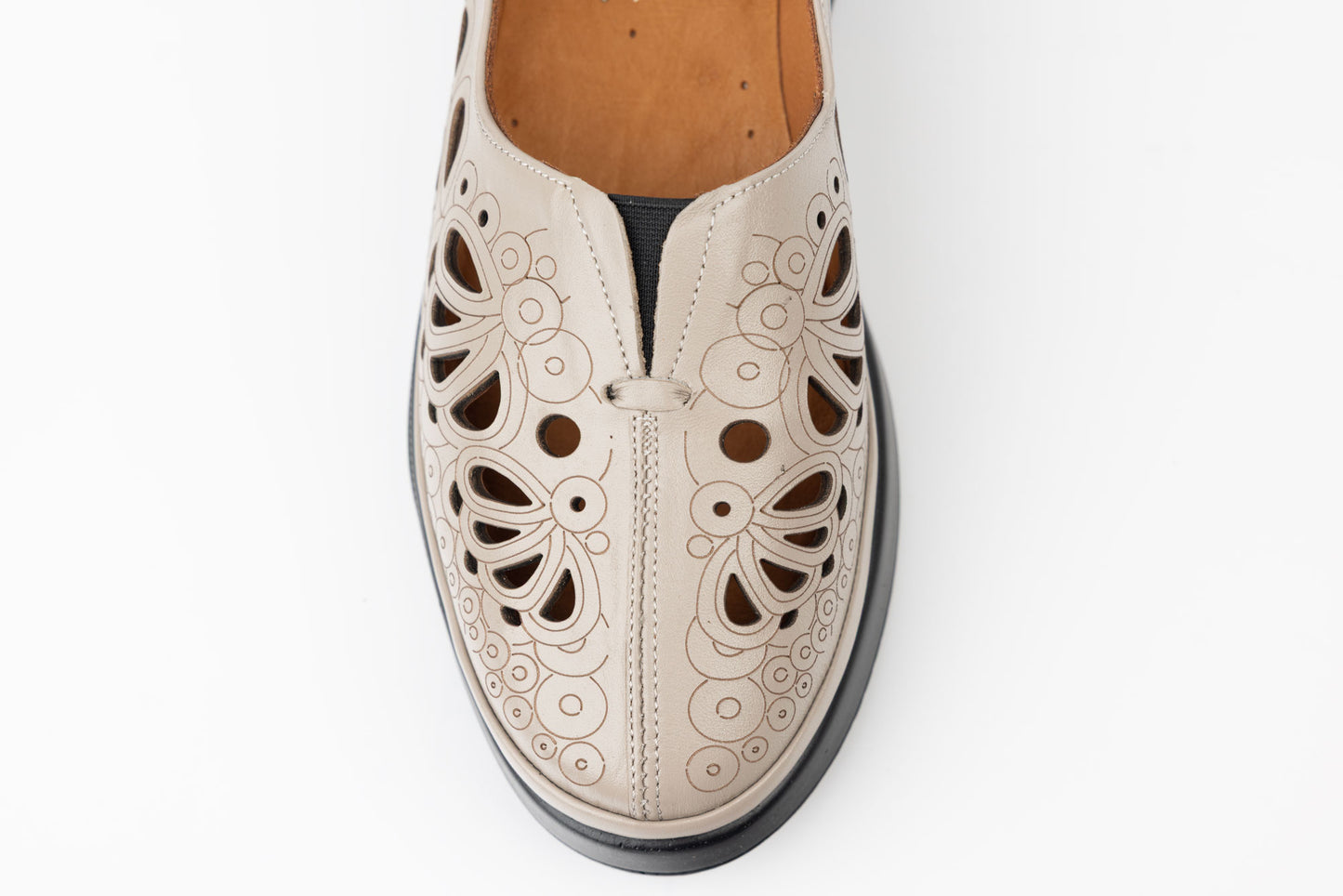 Women's genuine leather shoes LSD 161 Mink